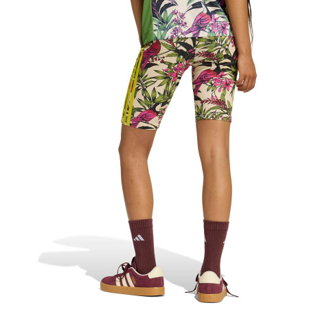 Calza de Mujer Adidas Farm Rio W Beige - Animal Print