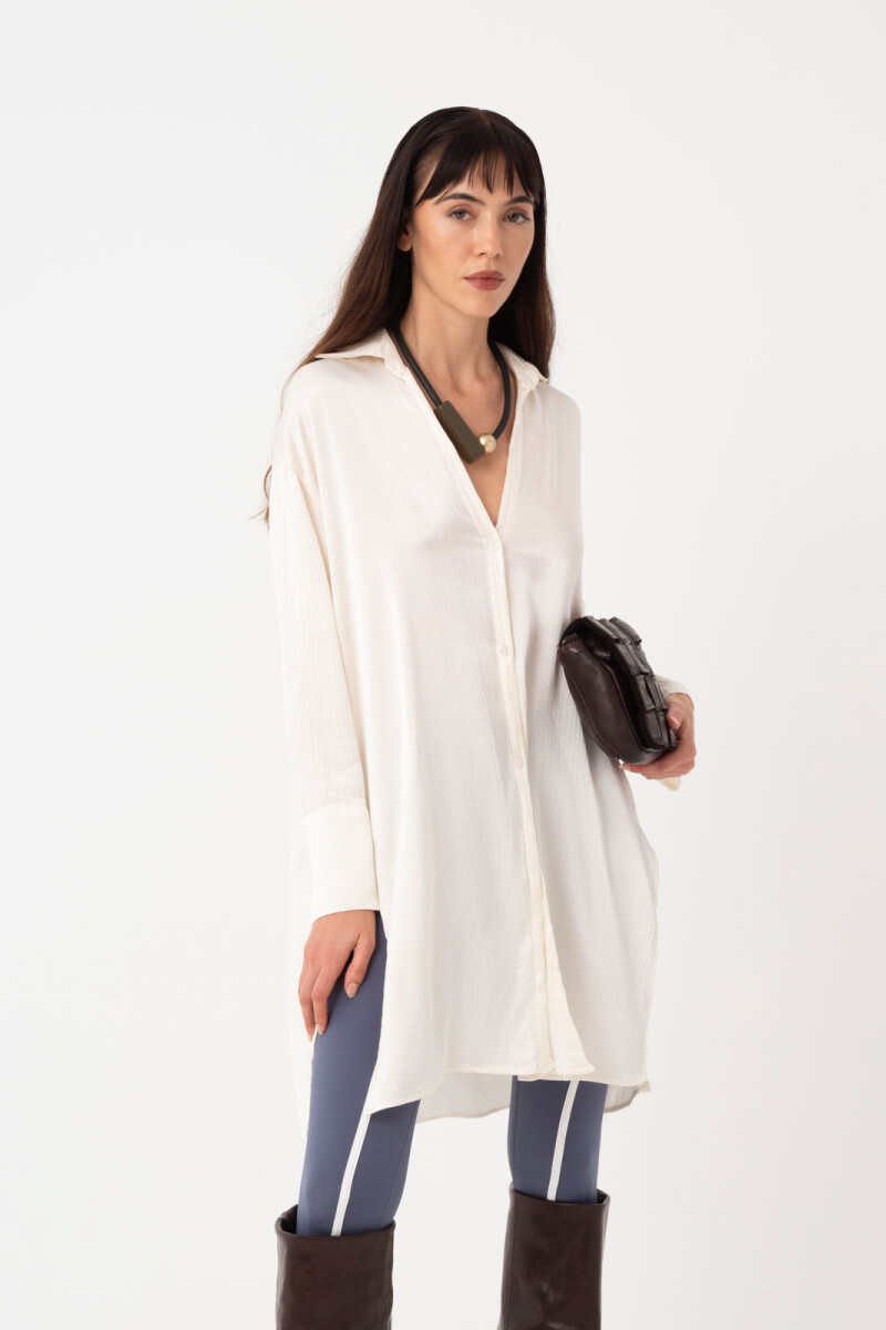 CAMISA ARRUGADA Crudo