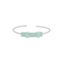 Pulsera Karvik Onix paraiba plata 925 0