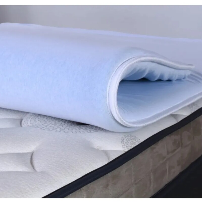 Pillow top viscogel 2 plazas 7cm 138 x 188 x 7cm GRIS