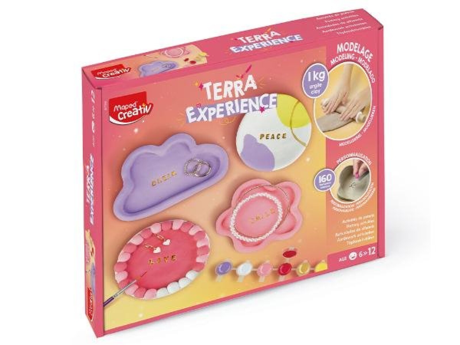 KIT ACTIVIDADES DE CERAMICA TERRA MAPED 