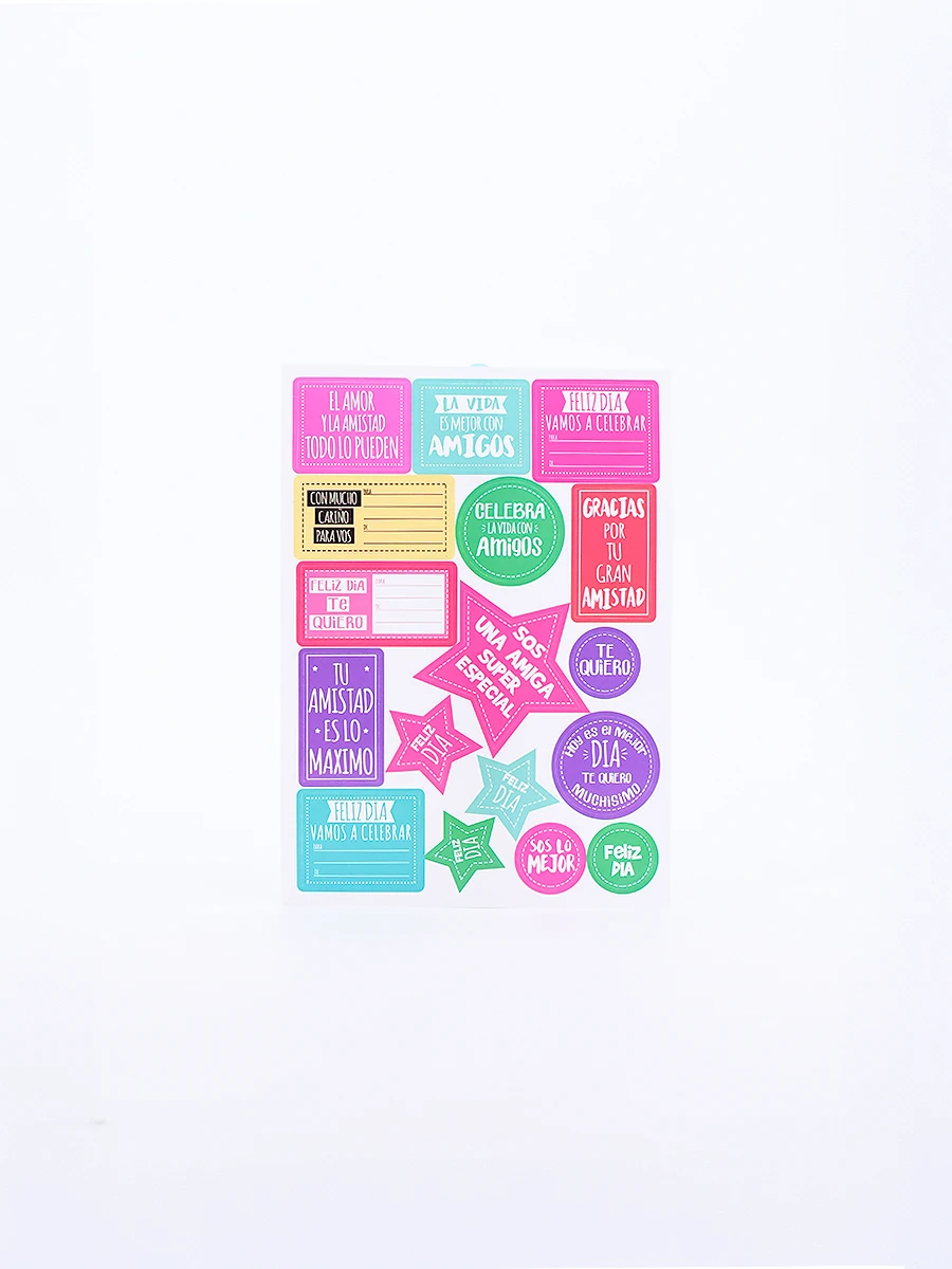STICKER PLANCHA - MULTICOLOR 
