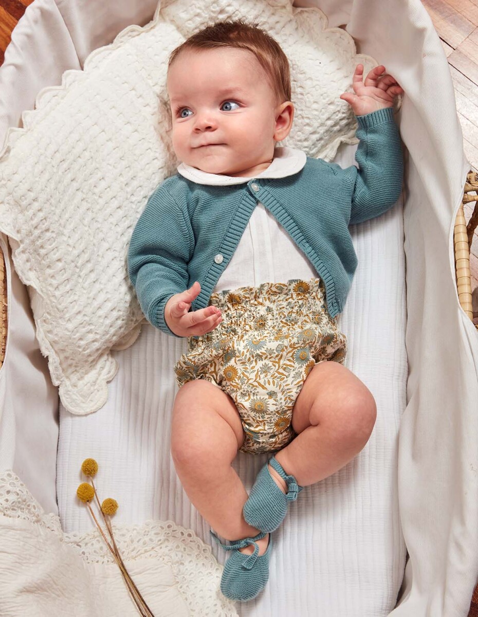Camisa Body Cuello Bebe - Blanco 