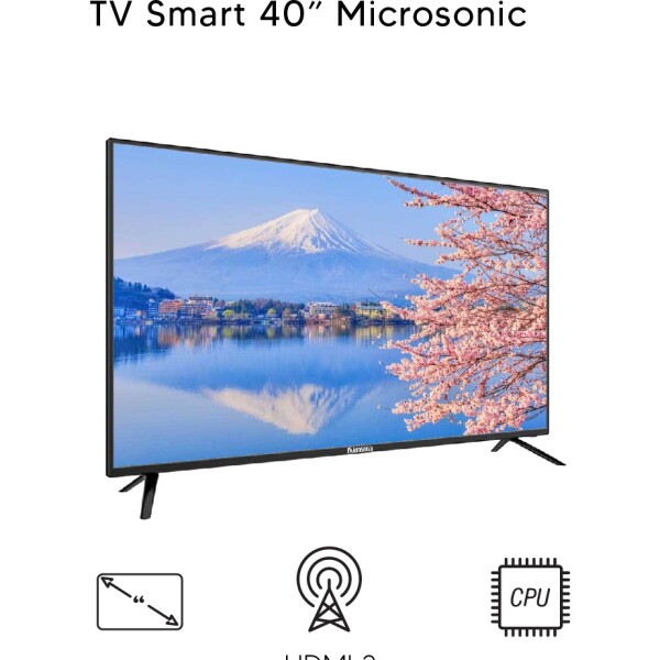 Smart Tv 40" Microsonic Leddgsm40j1 TV 40 SMART MICROSONIC LEDDGSM40K1