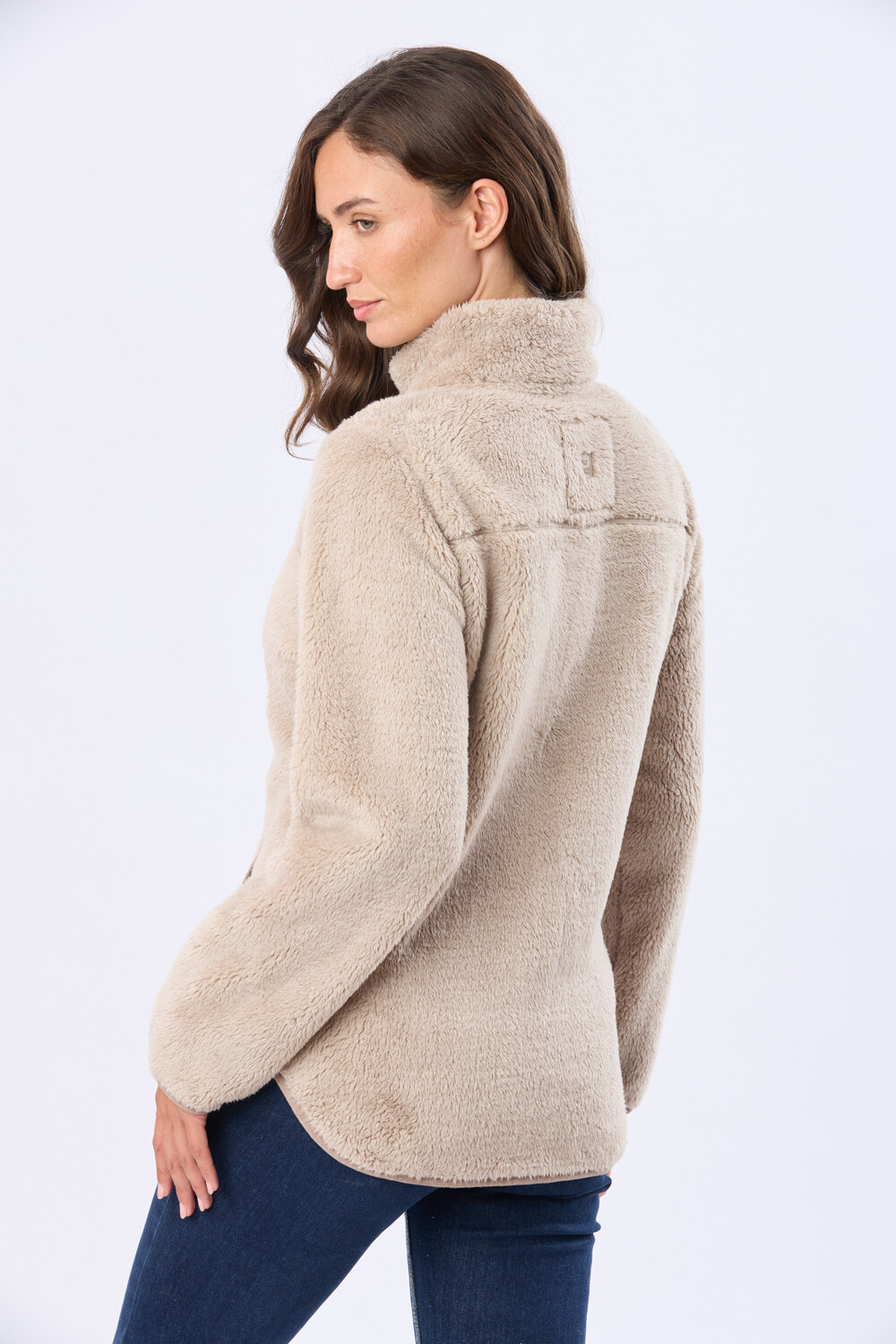 CAMPERA DE SHERPA Beige