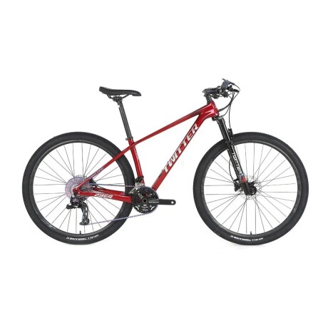 Bicicleta Montaña TWITTER Leopard Rodado 29 12S*2/T19 Carbono - Red Bicicleta Montaña TWITTER Leopard Rodado 29 12S*2/T19 Carbono - Red