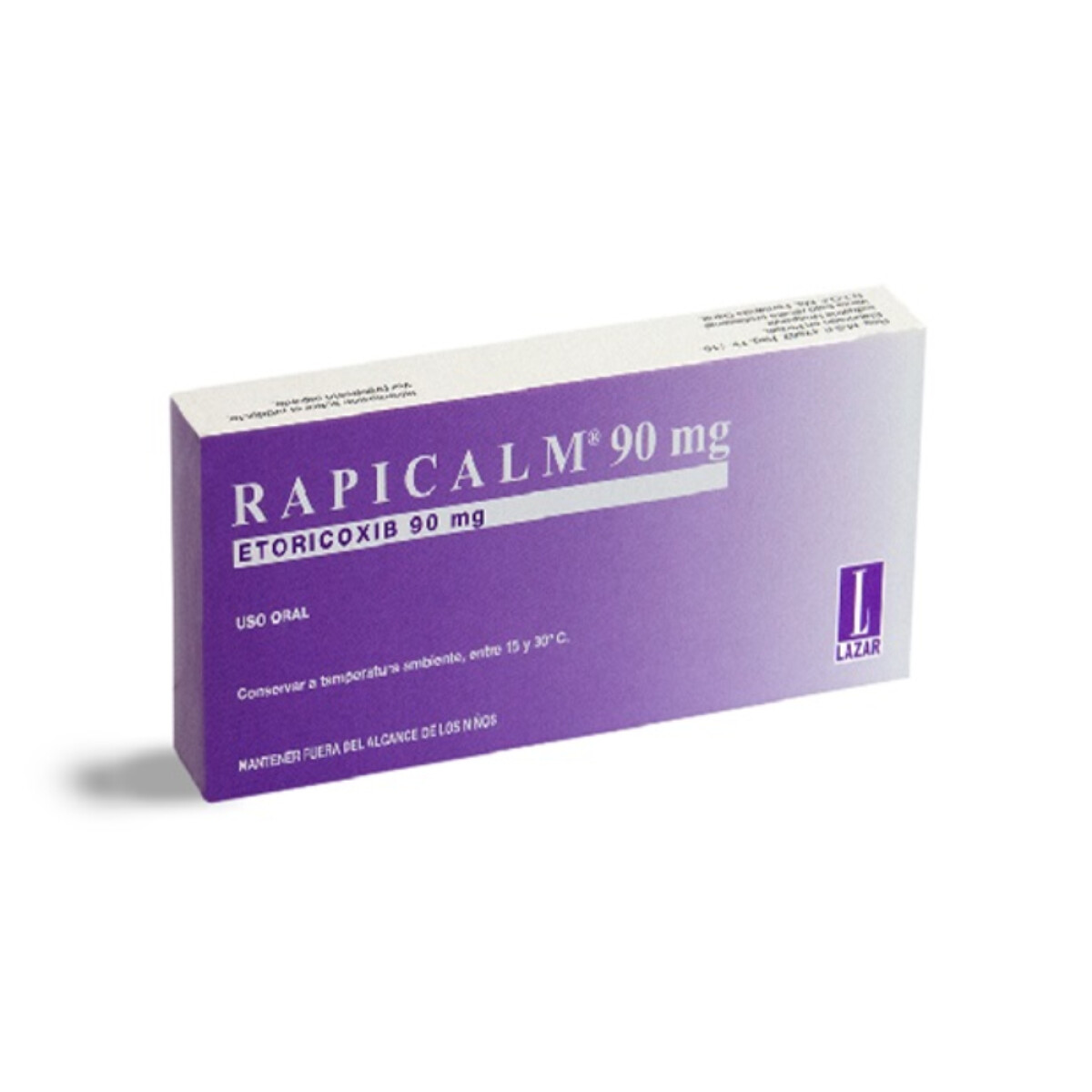 Rapicalm 90mg 14 Comprimidos 