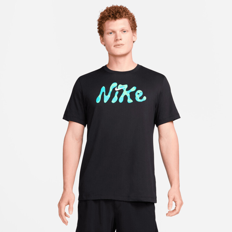 Remera Nike Dri-Fit Tee de Hombre Negro