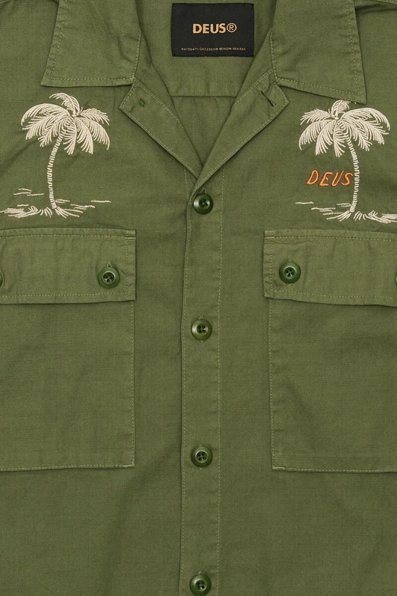 Stranded Fatigue Shirt Verde
