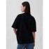 FRCH SS VINTAGE OVERSIZED TEE BLACK