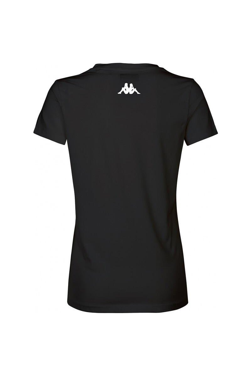 Remera KAPPA Training Brizza 32155 DW Negro