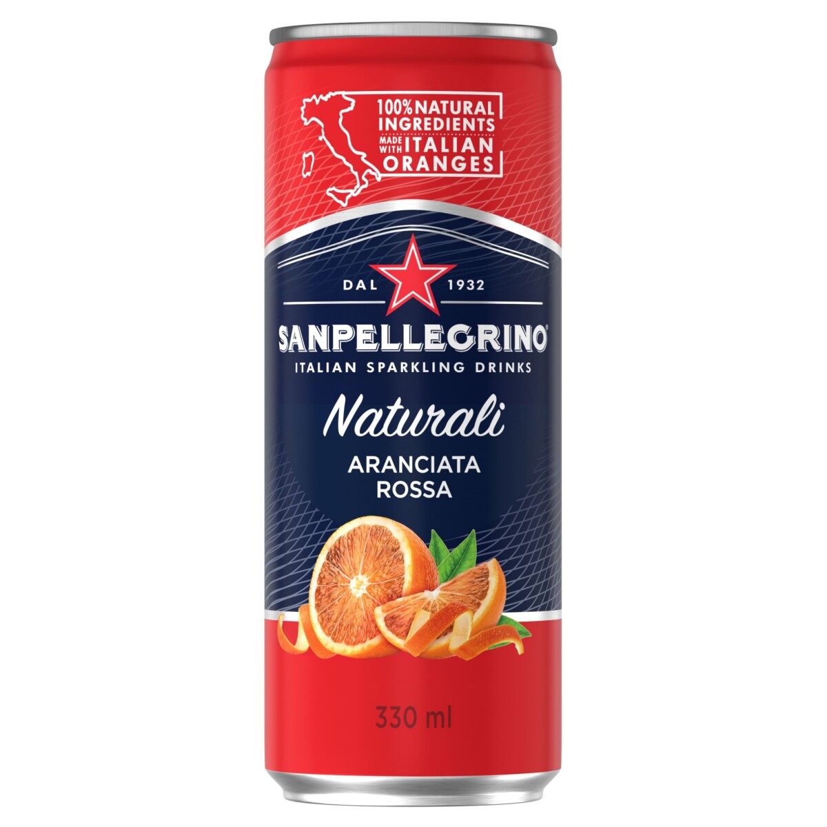 San Pellegrino Naturali Aranciata Rossa 330ml 