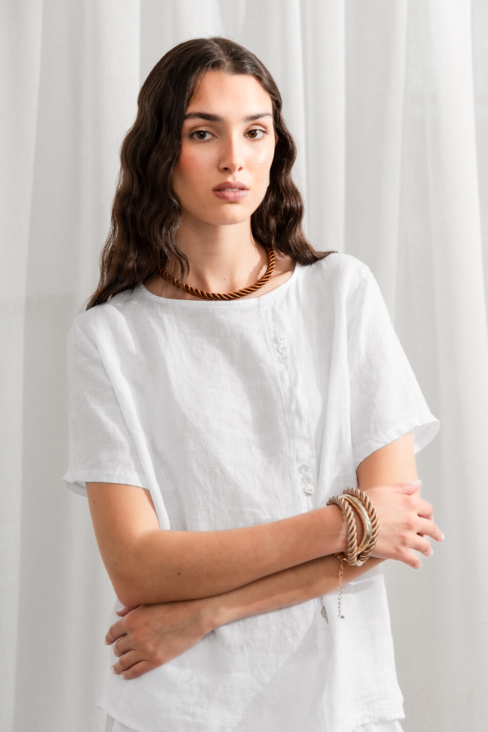 Blusa Elisabetta Blanco