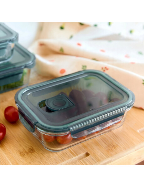RECIPIENTE RECTANGULAR BOROSILICATO 640ML RECIPIENTE RECTANGULAR BOROSILICATO 640ML