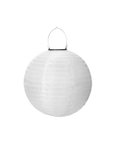 PANTALLA DE PAPEL CON PANEL SOLAR BLANCO
