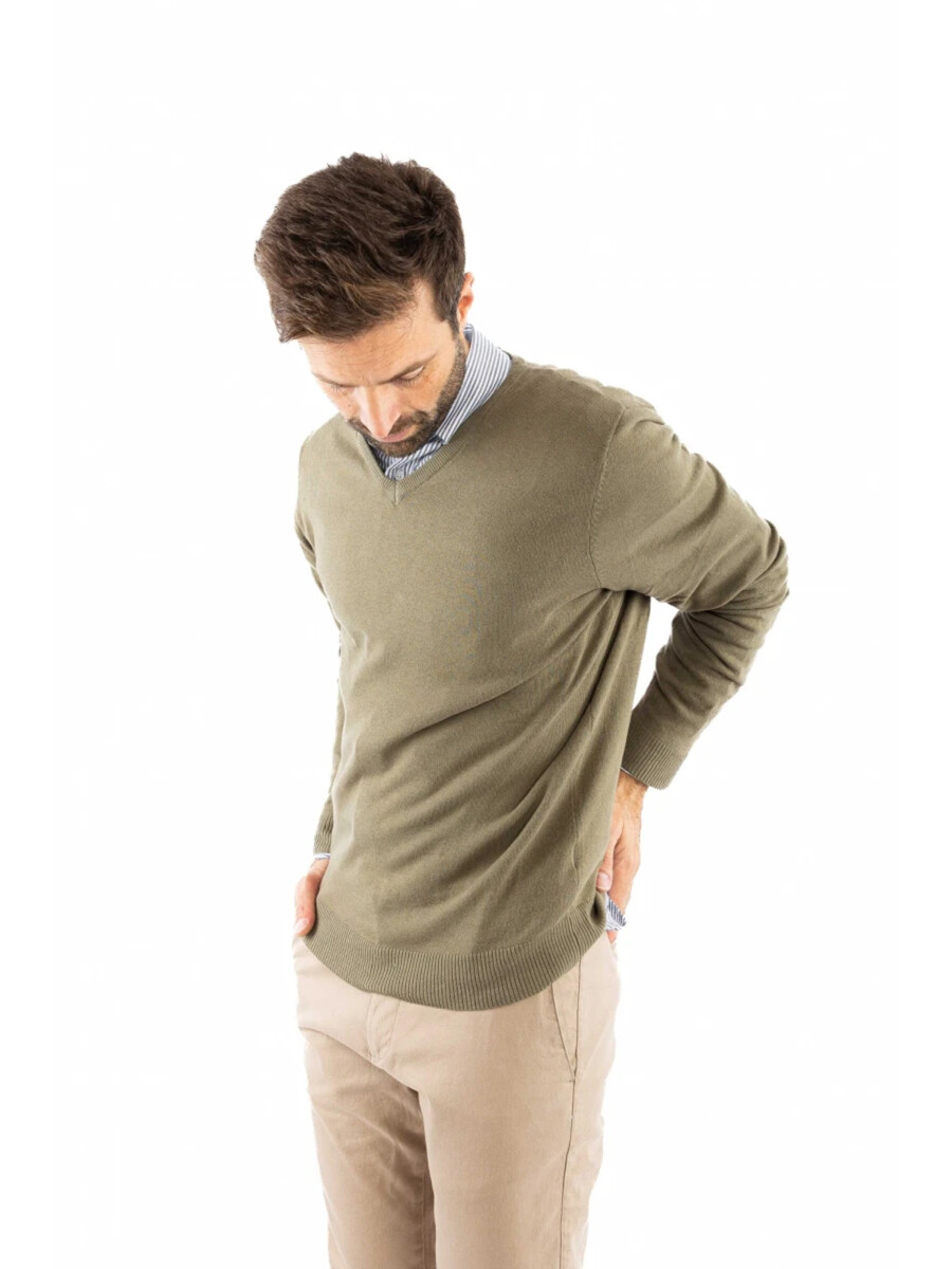 Sweater Brixham Kevingston - Verde 