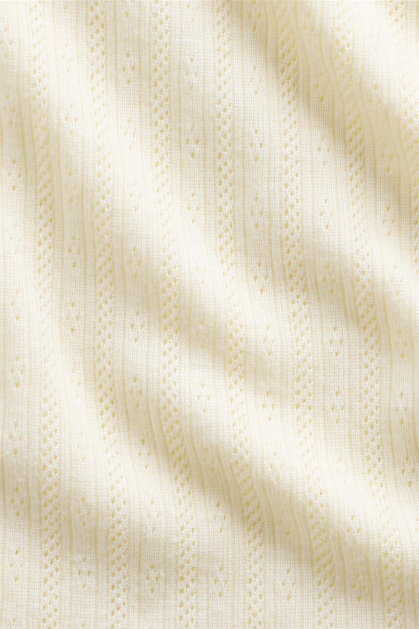 Musculosa Pointelle Mujer Maize