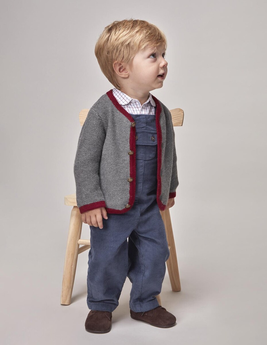 Chaqueta Tipo Austria - Gris Melange 