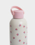 Accesorios Cocina Flores Botella Metálica "in My Romance Era" - Blanco Crudo
