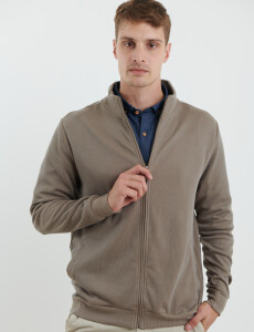 470918 CARDIGANS HARRY Tostado