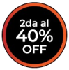 2da 40% OFF en Anticonceptivas