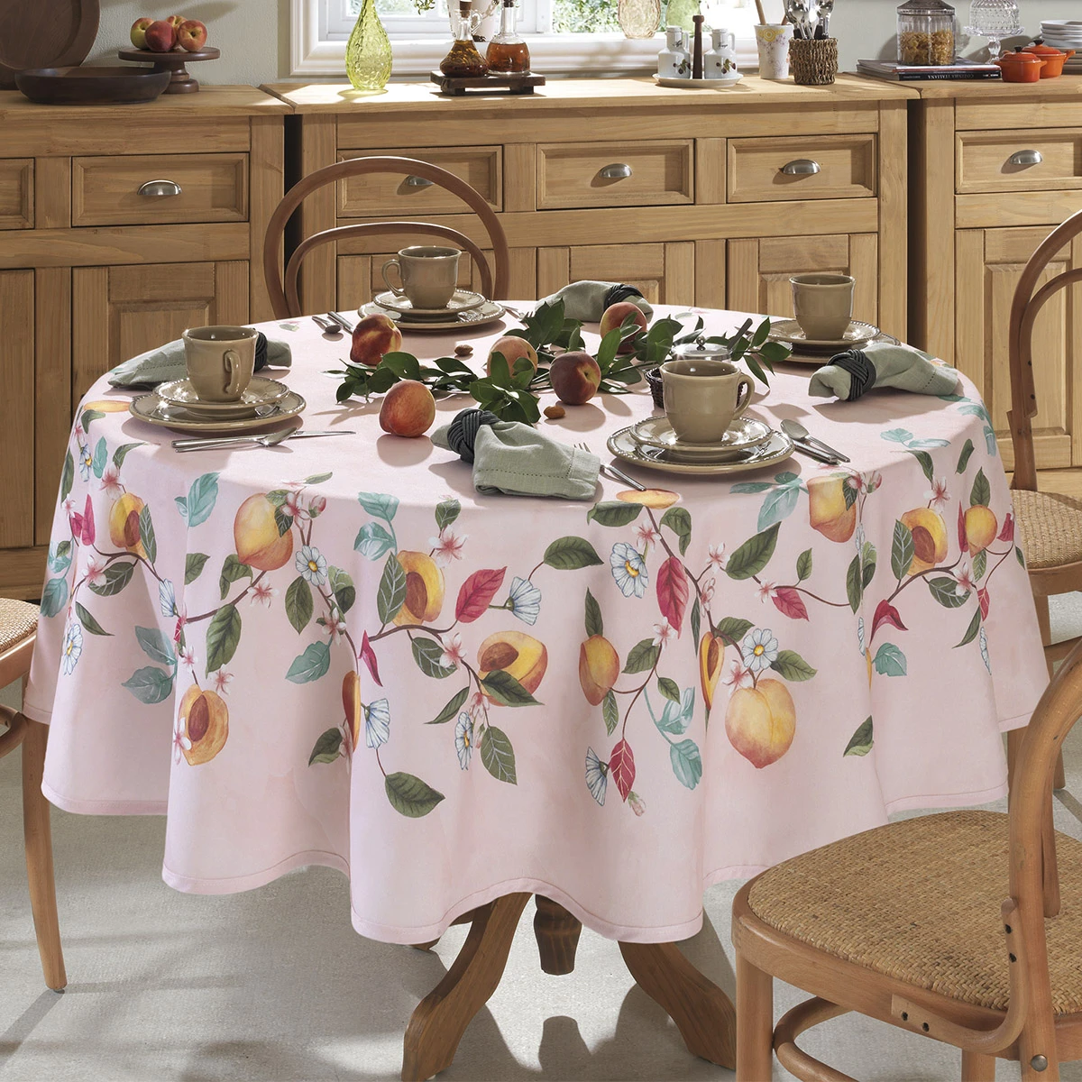 Mantel Redondo Renova Dohler 180 cm - KIM 