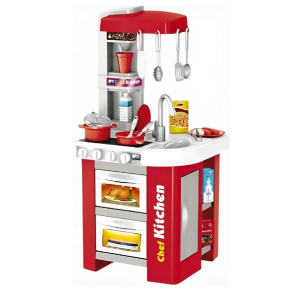 Cocina Infantil Chef Kitchen Con Accesorios Y Luces Cocina Infantil Chef Kitchen Con Accesorios Y Luces