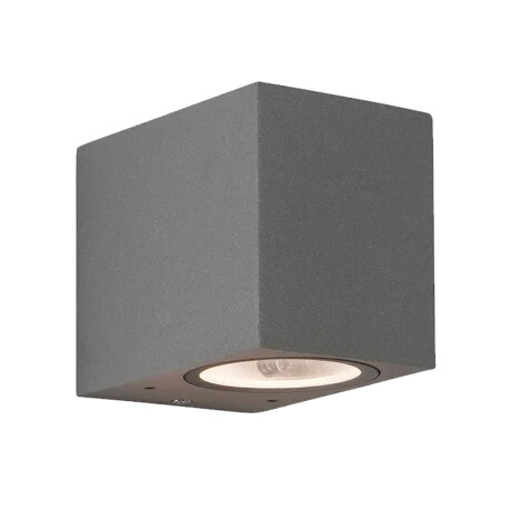 ADAP21 Lámpara de Pared Unidireccional Minimal Pequeño Gris Grafito