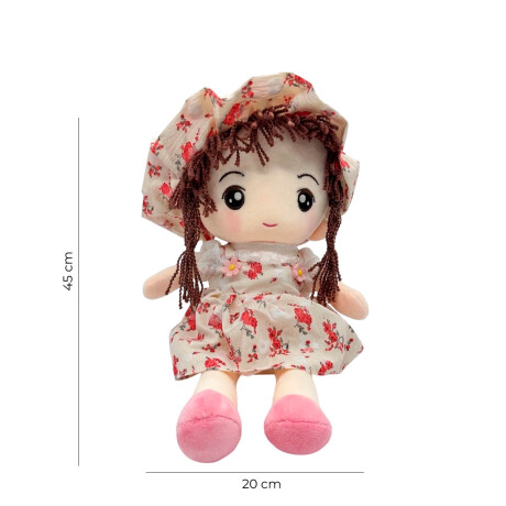 Muñeca De Trapo Peluche Infantil Cara Bordada Muñeca De Trapo Peluche Infantil Cara Bordada