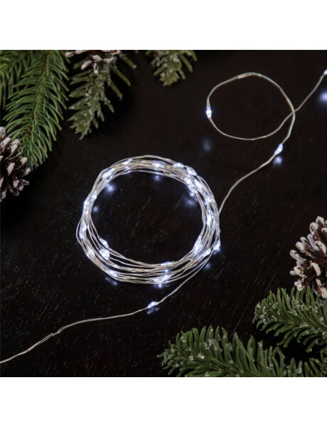 GUIA LUCES 40 CHISPITA A PILA LUZ BLANCA GUIA LUCES 40 CHISPITA A PILA LUZ BLANCA