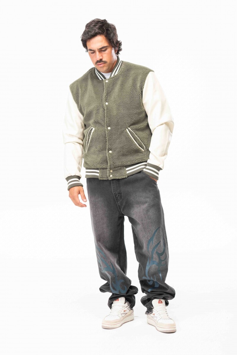 Campera PELUCHE - VERDE 