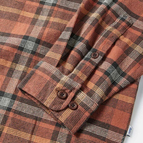 Camisa Katin Vincent Flannel Rojo