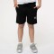 Bermuda Infantil Umbro Sides Kids Negro - Blanco
