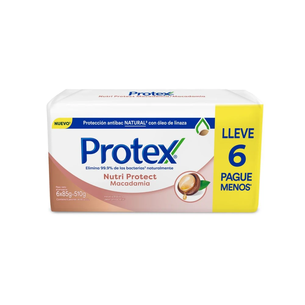 PROTEX JABON MACADAMIA PAGUE 5 LLEVE 6 U