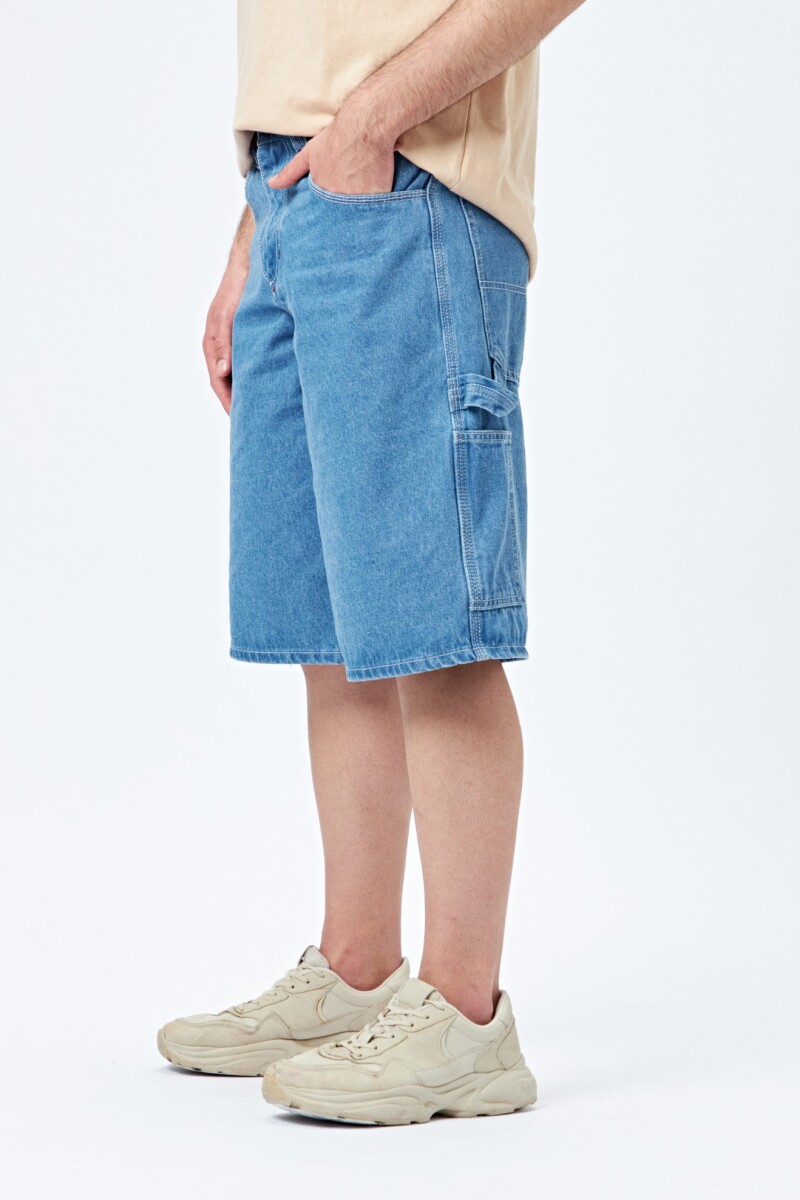 BERMUDA DETALLE Celeste