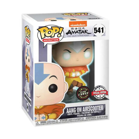 Aang On Airscooter • Avatar The Last Airbender [Exclusivo · Glows in the Dark] - 541 Aang On Airscooter • Avatar The Last Airbender [Exclusivo · Glows in the Dark] - 541