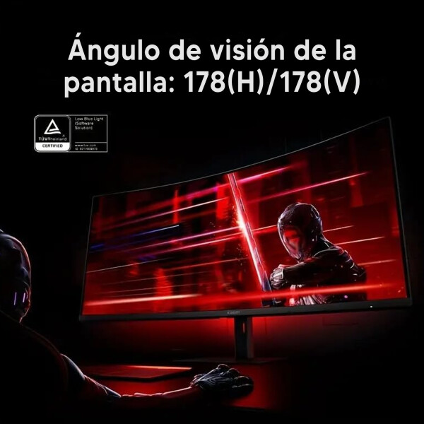 Monitor Curvo Para Juegos Xiaomi G34wqi MONITOR XIAOMI 34" CURVO G34WQI MON299