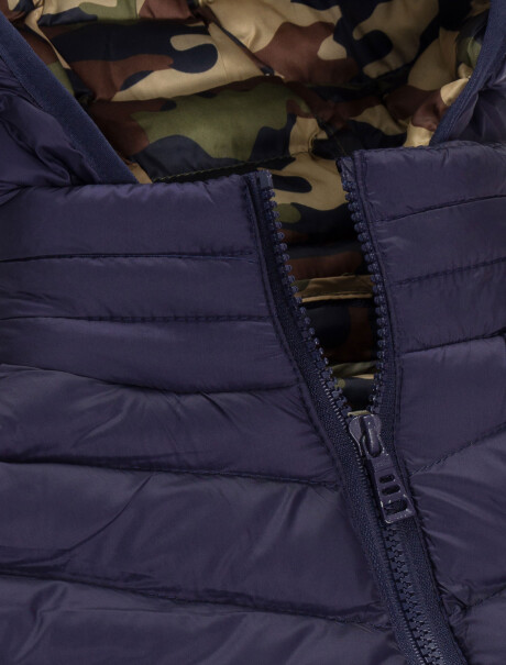 Chaleco nylon azul
