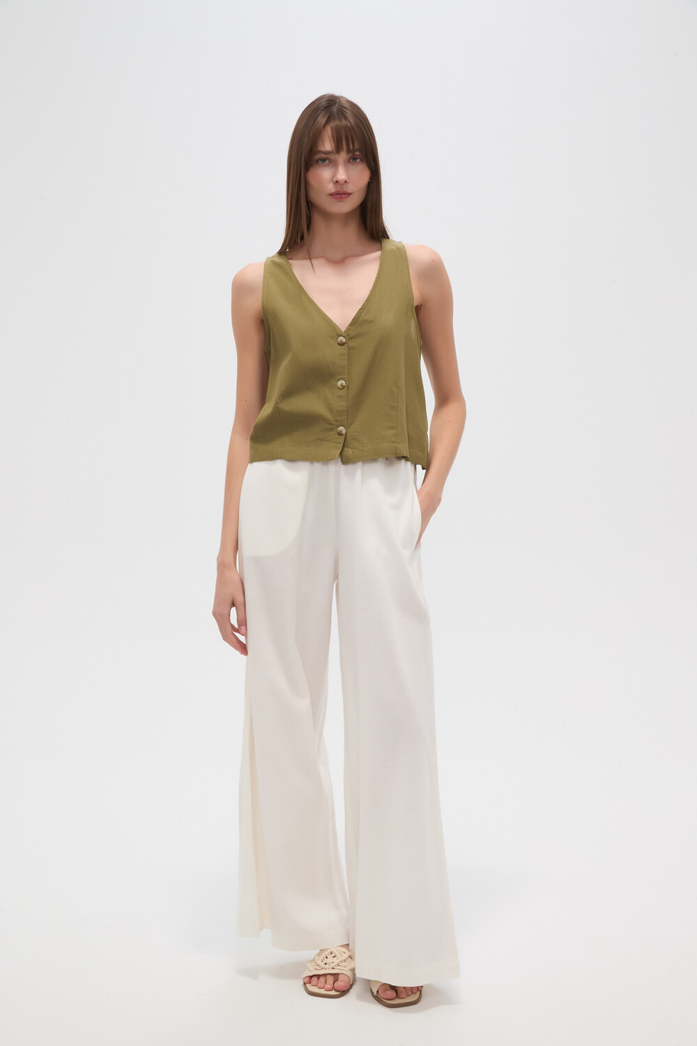 Musculosa Onurs Verde Oliva