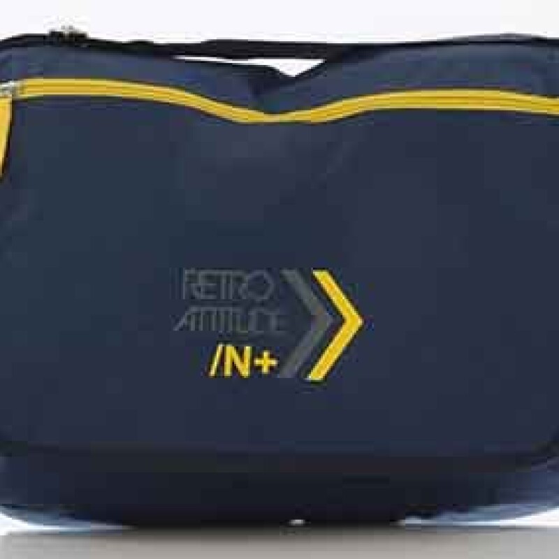 Mochila N+ Morral Cuadernola Retro Azul