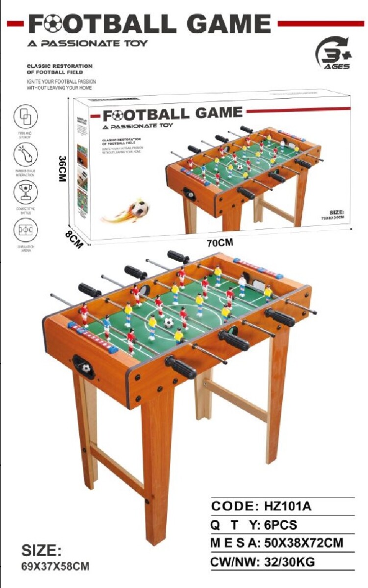 Futbolito de madera - N/a 