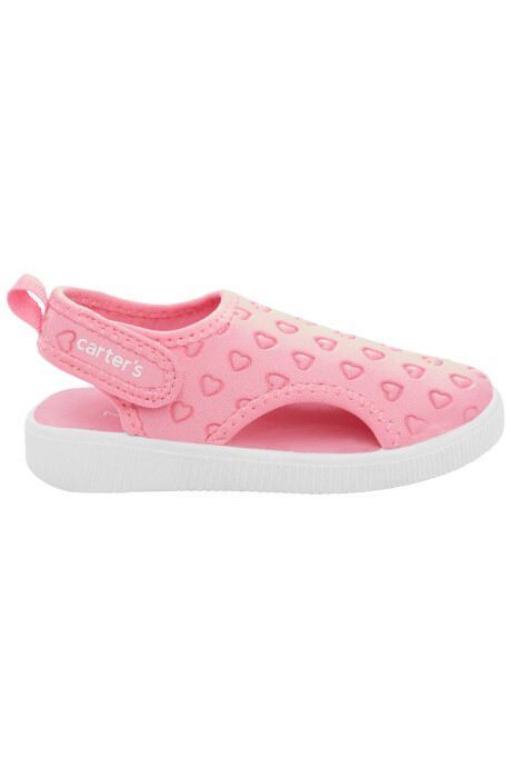 Sandalias con velcro, diseño corazones Sandalias con velcro, diseño corazones