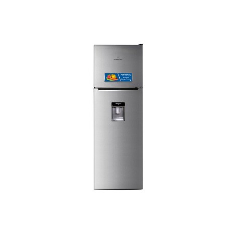 HELADERA PUNKTAL 248 LTS. CON FREEZER FRIO SECO INOX. CON DISPENSADOR. HELADERA PUNKTAL 248 LTS. CON FREEZER FRIO SECO INOX. CON DISPENSADOR.