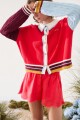 PRE VENTA CARDIGAN FUNNY Rojo