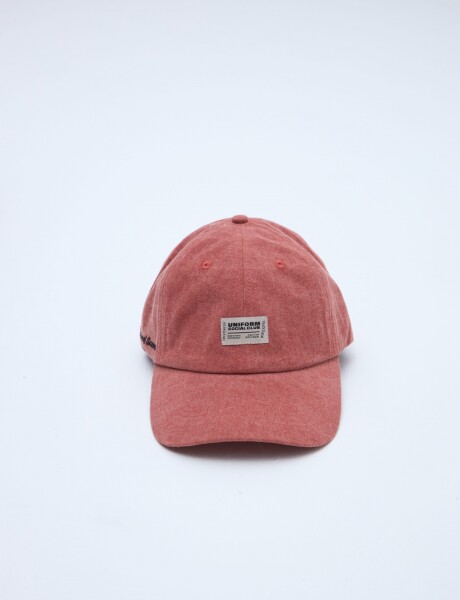 Gorra Boone Rojo