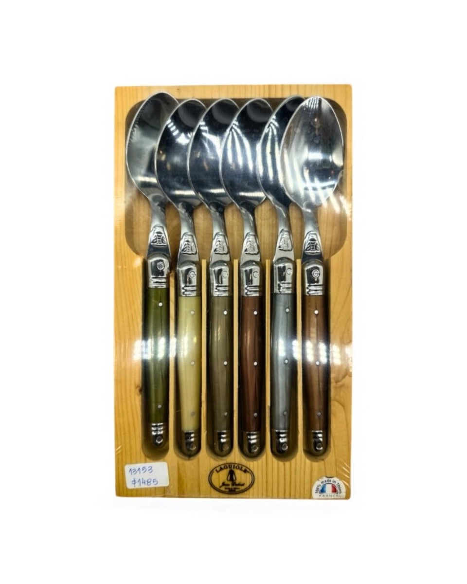 Set Cucharas Laguiole x6 - Tierra 
