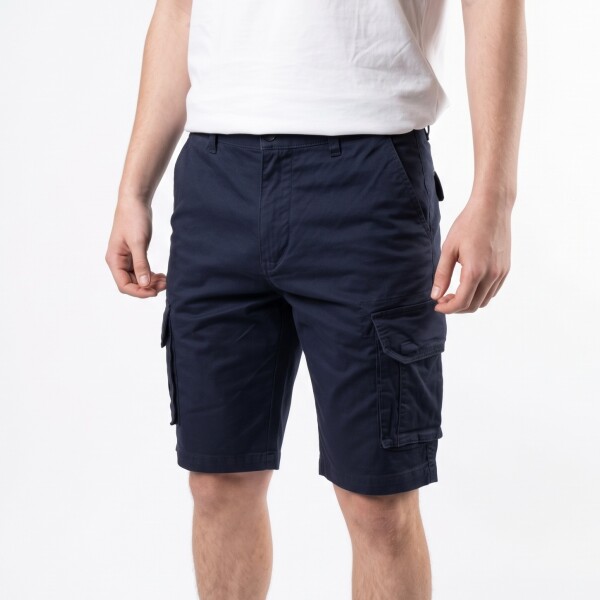 Bermuda Cargo Algodón V27 Navy