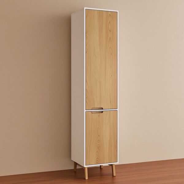 PANELERO - DESPENSERO 2 PUERTAS LINEA WOOD BLANCO