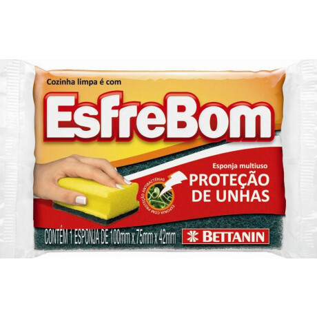 ESPONJA ESFREBOM C/PROTECCION BETTANIN 452 ESPONJA ESFREBOM C/PROTECCION BETTANIN 452