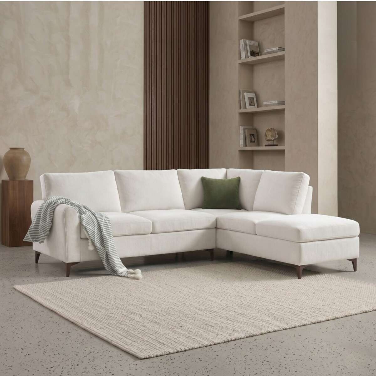 Sillon Esquinero Living Roma - Beige 